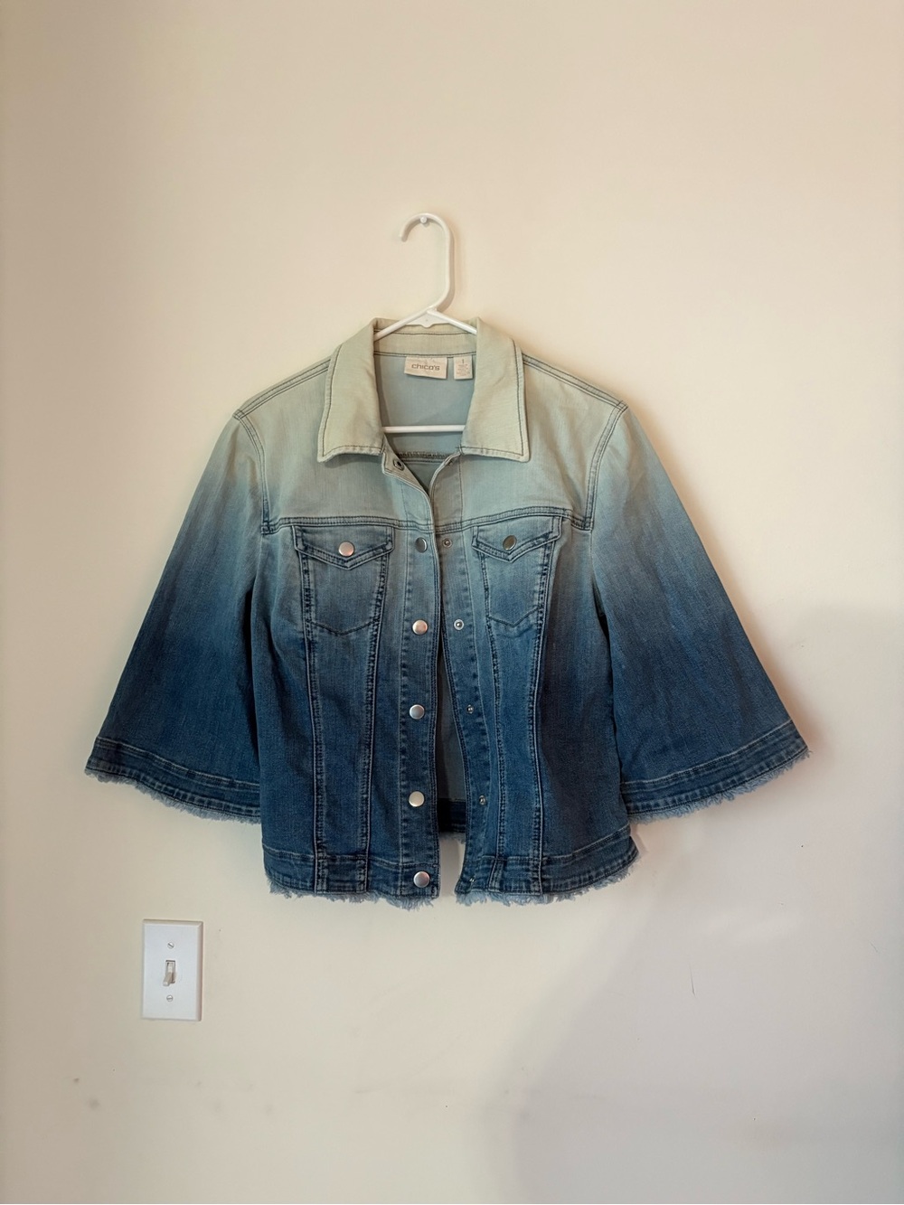 Chico's Button-Front Jacket